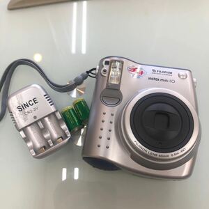 FUJIFILM チェキ Instax mini IOフィルムカメラ 富士 フジフィルム 充電電池・充電器付