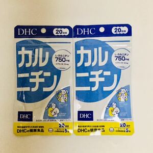 ■新品■DHC カルニチン(100粒)×2袋セット■送料180円～■匿名発送対応：1袋20日分