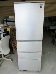 SHARP/シャープ 5ドア冷蔵庫 2021年製 SJ-MW46H-S 家電 キッチン 冷蔵冷凍庫 左右開きドア 自動製氷 457L MT