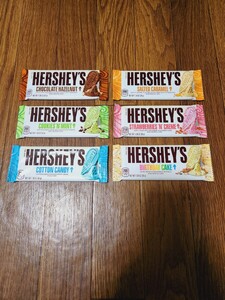 アメリカ　ニューヨーク　タイムズスクエア　おみやげ　ハーシーズチョコレートワールド　チョコレート　カラフル板チョコ　6種類　訳あり