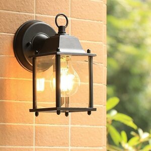 壁掛け照明 LED対応 アンティーク ウォールランプ ブラケットライト レトロ風 玄関灯 防水 ポーチライトBQ167