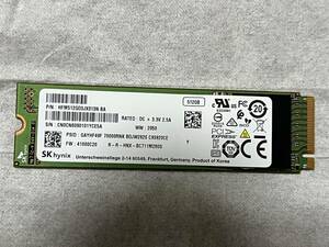 SKhynix HFM512GD3JX013N BA NVMe 512GB M.2 2280 SSD