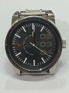 DIESEL ディーゼル DZ-1370 腕時計 クォーツ ブラック 文字盤 電池切れ メンズ腕時計 現状品