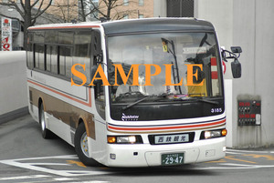 D-15A【バス写真】Ｌ版５枚　西鉄観光バス　西工C　貸切車