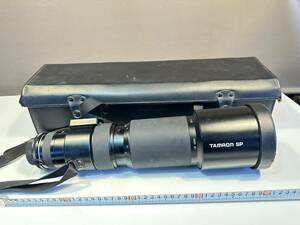 タムロン SP /望遠レンズ/200-500mm /1.56/BBAR MC/12°-5°/95・43 キャノン用/全長40㎝/ケース付き