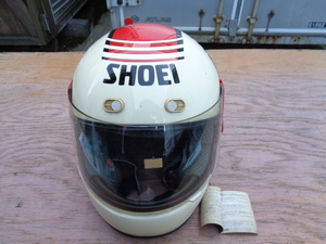 SHOEI　ショウエイ　バイクヘルメット　未使用品　　ジャンク品　コレクション　レア　インテリア　当時物　昭和　レトロ　RF-VOGUE 　