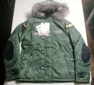 新品 Von Dutch（ボンダッチ）ツイルWJ24ＪＫＴ/レディース緑