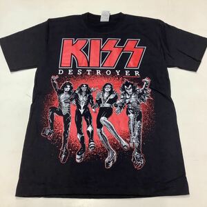 SR11A2. バンドTシャツ Mサイズ　KISS ⑥ キッス