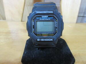 69765 CASIO G-SHOCK DW-5600E カシオ ジーショック 腕時計 ブラック デジタル腕時計 電池切れ 譲渡品