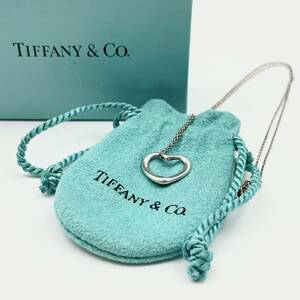 ☆美品☆ TIFFANY＆Co ティファニー ネックレス レディース ハート型