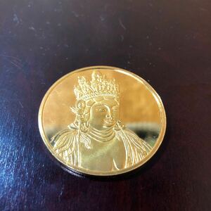 仏教美術の至宝 メダルコレクション 24K 925銀 限定メダル 記念メダル フランクリンミント 限定秘蔵版 十一面観音像