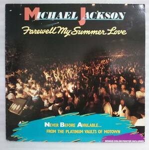 MICHAEL JACKSON FAREWELL MY SUMMER LOVE★ポスター付!![861FP