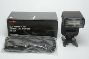 シグマ SIGMA ELECTRONIC FLASH EF-610 DG SUPER SO-ADI ソニー用 SONY #0872