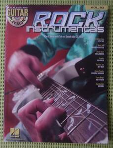 ROCK INSTRUMENTS Guitar Play-along TAB譜付ギタースコア CD付 ♪良好♪ 送料185円 エリック・ジョンソン/サトリアーニ/ヴァン・ヘイレン