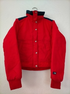 80s ビンテージ USA製 THE NORTH FACE ノースフェイス 中綿入り ナイロンジャケット size-10140程度 キッズサイズ ボーイズ ★US古着