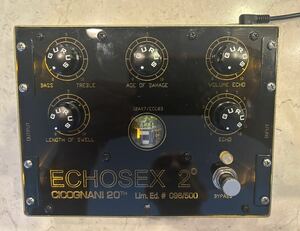 送料無料！真空管エコー　Gurus ECHOSEX 2° LTD. ギルモア、ルカサー、Binson Echorec