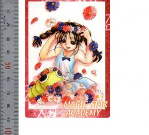 No.160 魔法使い養成専門 マジックスター学院-2 MAGIC STAR ACADEMY Gファンタジー GFC Mizuki Minamisawa/ENIX 2000 熊五郎のトレカ 00594
