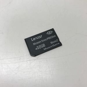 9837★Lexar PSPメモリースティック PRO Duo 32GB【動作品】