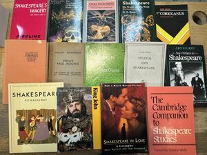 a0302-14.洋書 Shakespeare シェイクスピア 関連 まとめ 英文学 海外文学 literature 詩人 歴史 history 文化 研究 資料 ペーパーバック