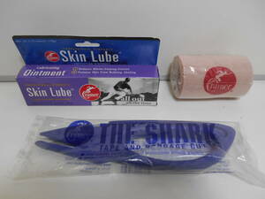 ZH2621【未使用/まとめて/3点セット】クレーマージャパン ramer シャークテープカッター テーピングバンド skin Lube ointment 2.75ox(EA)