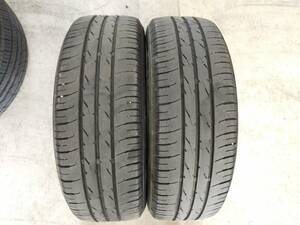 バリ溝　ダンロップ　エナセーブ　EC203　175/55R15　2本　2017年製