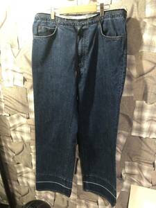 定価35000円 ★ UNUSED アンユーズド easy denim pants デニムイージーパンツ UW0961 サイズ1 インディゴ　FK