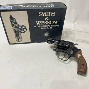 1円〜 CMC モデルガン S&W M36 38 CHIEFS SPECIAL REVOLVER リボルバー スミスアンドウェッソン 38 SPL CTG