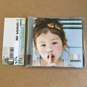 送料無料☆DEPAPEPE『ONE』初回限定盤CD＋DVD☆帯付美品☆アルバム☆デパペペ☆339