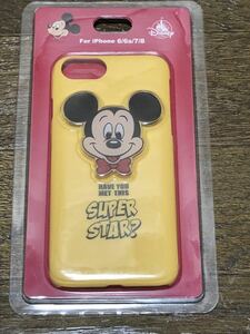 iPhone6 6S 7 8 SE 専用 ディズニー ミッキーマウス iPhoneケース Disney Store Mickey Mouse
