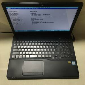 【Bios OK】 FUJITSU LIFEBOOK AH53/B2 i7-7700HQ 8GB ①