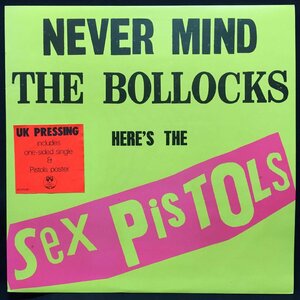 SEX PISTOLS / NEVER MIND THE BOLLOCKS HERE