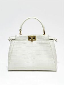 62676 FENDI ／ フェンディ クロコ ミニピーカブー