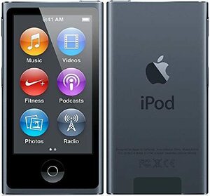 iPod Nano 7th Generation (16GB, Black)(中古品)