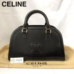 《極美品》CELINE ハンドバッグ　トリオンフ　カーフレザー　ブラウン