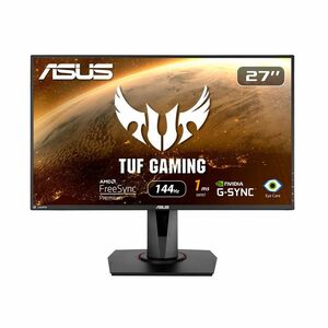 ASUS ゲーミングモニター 27インチ VG278Q (1ms/144HZ/HDMI/DP/DVI/スリムベゼル/G-SYNC?対応/Fr