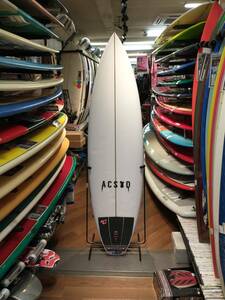 ACSOD ALEX CREWS WHITEFERRARI 6’0” アレックス クルーズ ホワイトフェラーリ 6’0” ショートボード 茅ヶ崎駅北口店 27.9L 店舗受取可