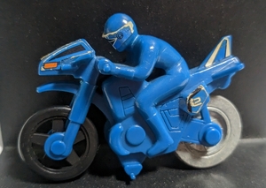 地球戦隊ファイブマン ファイブブルー ホークアロー2 バイク 人形