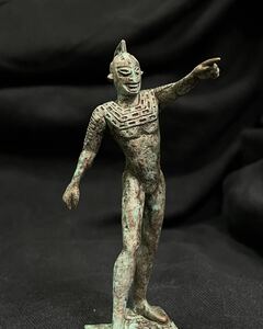 成田亨　セブンの立像　宇宙人S ガレージキット 塗装済み完成品　ウルトラセブン　ガシャポン　HGウルトラマン