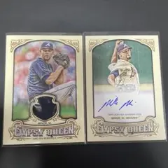 topps gypsyqueen mike minorジャージ,直筆サインカード