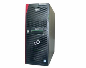 富士通 PRIMERGY TX1330 M2 (PYT1332TNS) Xeon E3-1230 V5 3.4GHz メモリ 16GB HDD 300GB×2(SAS) DVD-ROM