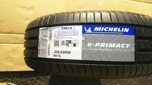 新品・国内正規品★ミシュラン e-PRIMACY イープライマシー 215/55R18 1本のみ