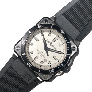 ベル＆ロス Bell & Ross BR03-92 ダイバー BR03-92-D-WH-ST SS 腕時計 メンズ 中古