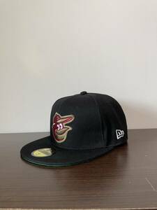 NEW ERA ニューエラキャップ MLB 59FIFTY (7-5/8) 60.6CM BALTIMORE ORIOLES ボルチモア・オリオールズANNIVERSARY 帽子 
