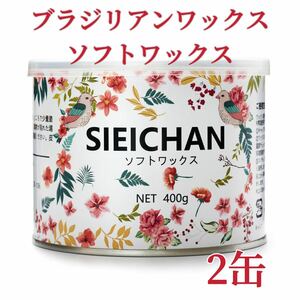 ブラジリアンワックス　ソフトワックス　2缶　ブラジリアン脱毛ワックス　送料込み-⑤