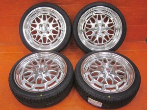 Y4】WORK シーカー Seeker MX 16インチ 6.0J +42 PCD100 4H グッドイヤー LS2000 Hybrid2 165/45R16(新品) リム深46mm 車高短 軽自動車☆