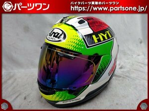 ●中古品●東単限定モデル アライ RX-7X GIUGLIANO (ダビデ・ジュリアーノ レプリカ) フルフェイスヘルメット 57-58cm●[M]梱包●55061