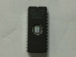 電子部品、パーツなど・・/　　EPROM NEC D27C512D-12　　　　 WJ13H