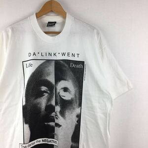 ビンテージ 90s【2PAC】フォト Tシャツ USA製 XL 古着 ラップ 2パック ロックT RAPTEES SNOOP DOGG DR DRE EAZY-E NWA WU-TANG EMINEM DMX