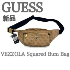 新品 未使用 GUESS VEZZOLA Squared Bum Bag バッグ