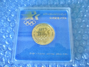 メダル ロサンゼルスオリンピック 公式記念メダル 1984 当時物 コレクション
